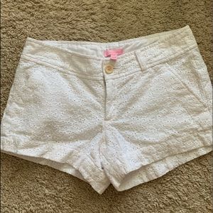 lilly pulitzer white shorts